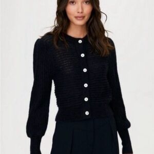 Wilfred Black cardigan Sweater
